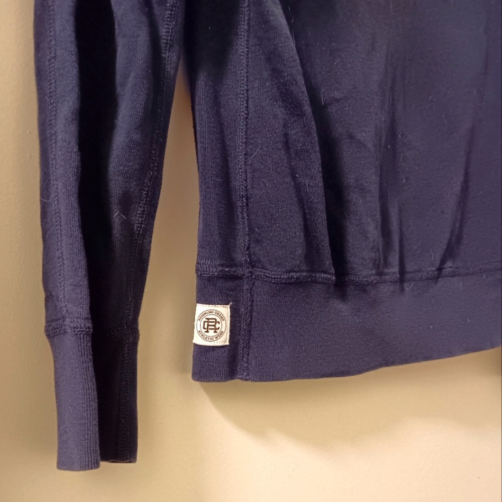 Reigning Champ Crewneck Logo Cotton Sweatshirt - Picture 4 of 8